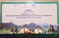 Khoảng 1000 đại biểu quốc tế dự Hội nghị quốc tế Mạng lưới Công viên địa chất toàn cầu ở Cao Bằng