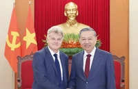 Tổng Bí thư Tô Lâm tiếp Đoàn cấp cao Đảng Cộng sản Pháp