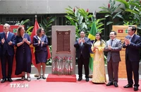 Thủ tướng Phạm Minh Chính dự Lễ đặt biển kỷ niệm Chủ tịch Hồ Chí Minh tại Rio de Janeiro
