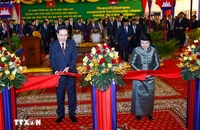 Khánh thành công trình biểu tượng của tình đoàn kết, hữu nghị Việt Nam - Campuchia
