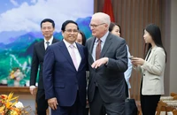 Thủ tướng Phạm Minh Chính tiếp Chủ tịch Hiệp hội Công nghiệp bán dẫn Hoa Kỳ