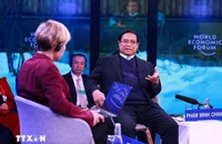 Thủ tướng Phạm Minh Chính trả lời câu hỏi về việc cân bằng mối quan hệ với các nước lớn 