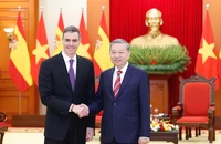 Tổng Bí thư Tô Lâm tiếp Thủ tướng Tây Ban Nha