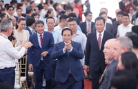 Thủ tướng Phạm Minh Chính dự lễ khởi công dự án Trump International Hưng Yên