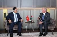 Thủ tướng Phạm Minh Chính hội kiến Quốc vương Jordan Abdullah II bin Al-Hussein