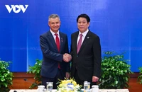 Chủ tịch nước Lương Cường tiếp Đồng Bộ trưởng về Ngoại giao và Thương mại Australia