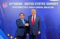 Thủ tướng Phạm Minh Chính gặp Tổng thống Hoa Kỳ Donald Trump