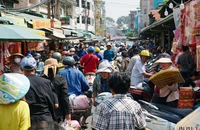 Chợ vàng mã lớn nhất TP.HCM nhộn nhịp trước ngày tiễn ông Táo về trời