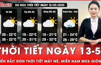 Dự báo thời tiết ngày 13-5: Miền Bắc không mưa, trưa chiều hửng nắng 