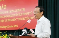 Bí thư Nguyễn Văn Nên: Dân không ủng hộ thì cán bộ phục vụ ai?