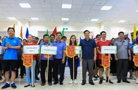 Phó Viện trưởng VKSND Tối cao dự hội thao VKSND Cấp cao tại TP.HCM