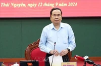 Chủ tịch Quốc hội Trần Thanh Mẫn chỉ đạo công tác khắc phục thiệt hại do bão số 3 tại Thái Nguyên