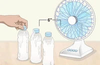‘Tự chế’ quạt làm mát tại nhà không tốn tiền trong mùa nóng