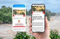 Hơn 21 triệu tin nhắn cảnh báo bão số 1 được gửi qua Zalo