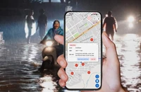 Cách gửi tín hiệu cứu trợ trong vùng lũ bằng Zalo