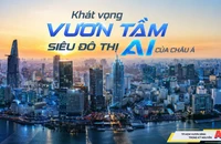 Khát vọng vươn tầm siêu đô thị AI của châu Á