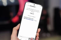 Nhận được tin nhắn phạt nguội kiểu này, người dùng nên xóa ngay để tránh mất tiền