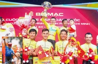 Lê Nguyệt Minh "khóa sổ", đội TP.HCM Vinama đại thắng Cúp Truyền Hình