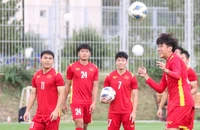 Clip không khí vui nhộn của U-23 Việt Nam trước cuộc đối đầu tứ kết