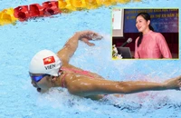 Ánh Viên “khoe” giải nhất đề tài nghiên cứu khoa học