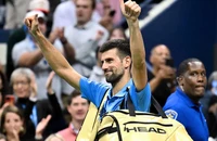 Đương kim vô địch Mỹ Mở rộng Djokovic nối gót Alcaraz