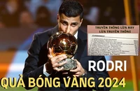 Rodri đoạt Quả bóng vàng và cú lừa truyền thông