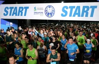 Giải chạy marathon Singapore có vận động viên tử vong