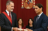 Huyền thoại quần vợt Rafael Nadal được phong tước hiệu Hầu tước