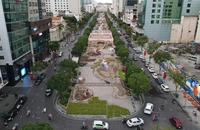 Diện mạo đường hoa Nguyễn Huệ 2023 trước giờ mở cửa