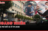 Video ĐIỀU TRA: Ngang nhiên thu phí đỗ xe ở TP.HCM