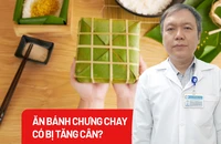 Ăn bánh chưng chay sẽ không tăng cân?