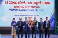 Trường ĐH Kinh tế - Luật có tân Hiệu trưởng 47 tuổi