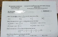 Thêm môn Toán có dấu hiệu lộ đề, Bộ GD&ĐT nói gì?