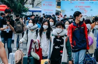 Sinh viên ở TP.HCM được hỗ trợ về quê đón tết năm 2023. Ảnh: NTCC