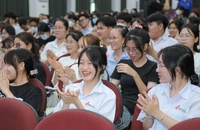 Sinh viên Trường ĐH Công nghiệp TP.HCM. Ảnh: TTNT