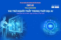 Báo Pháp Luật TP.HCM tổ chức Talkshow 'Vai trò người Thầy trong thời đại AI'