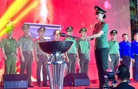 Công an TP.HCM tuyên dương 30 gương mặt trẻ tiêu biểu