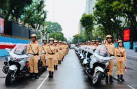 Lực lượng CSGT TP.HCM sẵn sàng nhiệm vụ cho Lễ kỷ niệm 30-4
