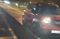 Xác minh ô tô chạy ngược chiều trên đường song hành Xa Lộ Hà Nội
