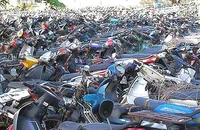 Công an TP.HCM thông báo tìm chủ sở hữu 8 xe máy 