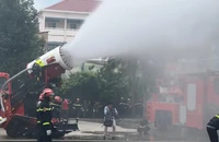 Thay đổi thời gian diễn tập chữa cháy tại hầm sông Sài Gòn