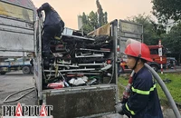 Luật sư phân tích khi tài xế vượt đèn đỏ để chạy xe đang cháy đến trụ sở cứu hoả