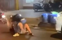 TP.HCM: Công an mời làm việc hai tài xế vật lộn, đánh nhau giữa đường phố