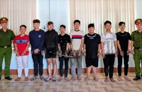 Bắt giữ nhóm thanh thiếu niên mang hung khí chặn đường cướp tài sản