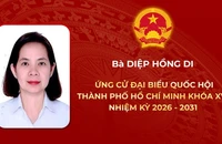 Tiểu sử và chương trình hành động của bà Diệp Hồng Di ứng cử ĐBQH khóa XVI