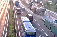 Không điều tiết giao thông, đơn vị thi công trên cao tốc bị phạt 14 triệu đồng