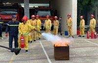 TP.HCM: Huấn luyện PCCC chuyên ngành tại các khu công nghiệp