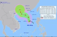 Tin mới nhất về cơn bão số 1 có tên quốc tế là CHABA