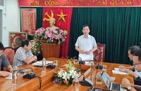 Vĩnh Phúc thông tin về việc kỷ luật nhiều cán bộ Sở Tư pháp