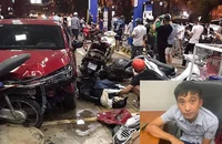 Hà Nội: Khởi tố vụ án, tạm giữ hình sự tài xế lao ô tô vào cây xăng đường Láng 